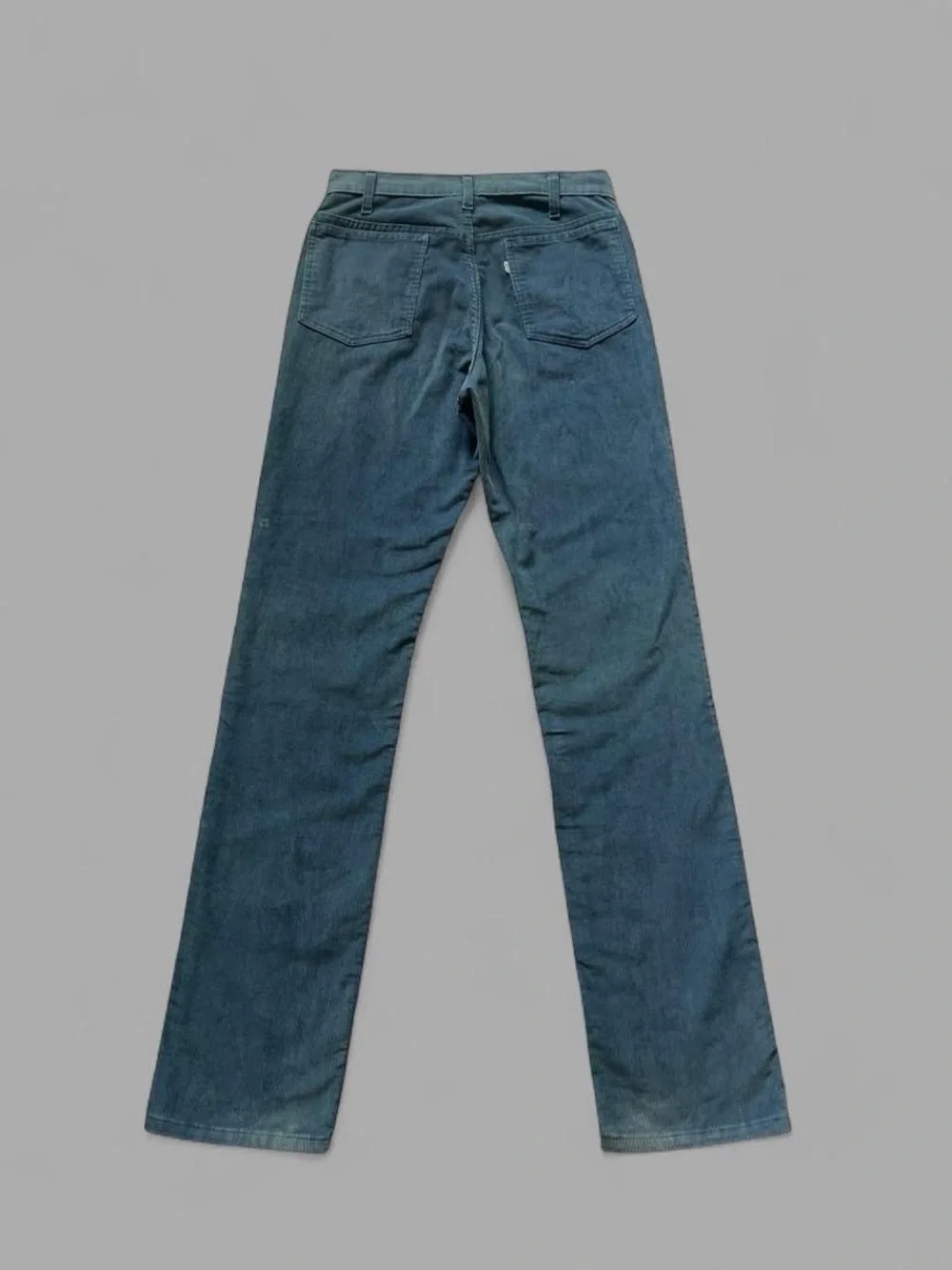 Vintage 80’s Levi’s White Tag Retro Western Boho Blue Corduroy Pants Size 32x36